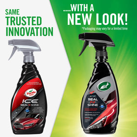 Turtle Wax ICE paint finish closeup highlighting deep gloss and color depth