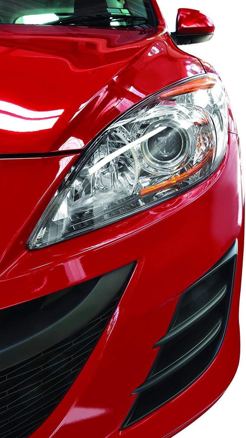 Turtle Wax on parked car showing glossy finish and enhanced paint depth