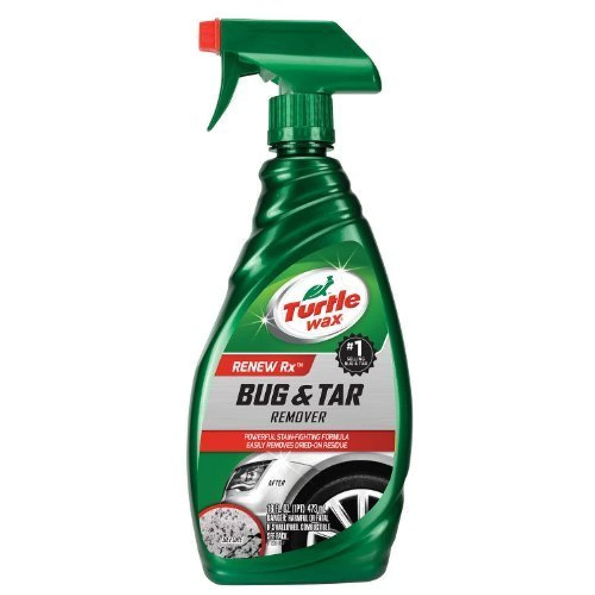 Turtle Wax T520A front label showing product and quick-clean benefit
