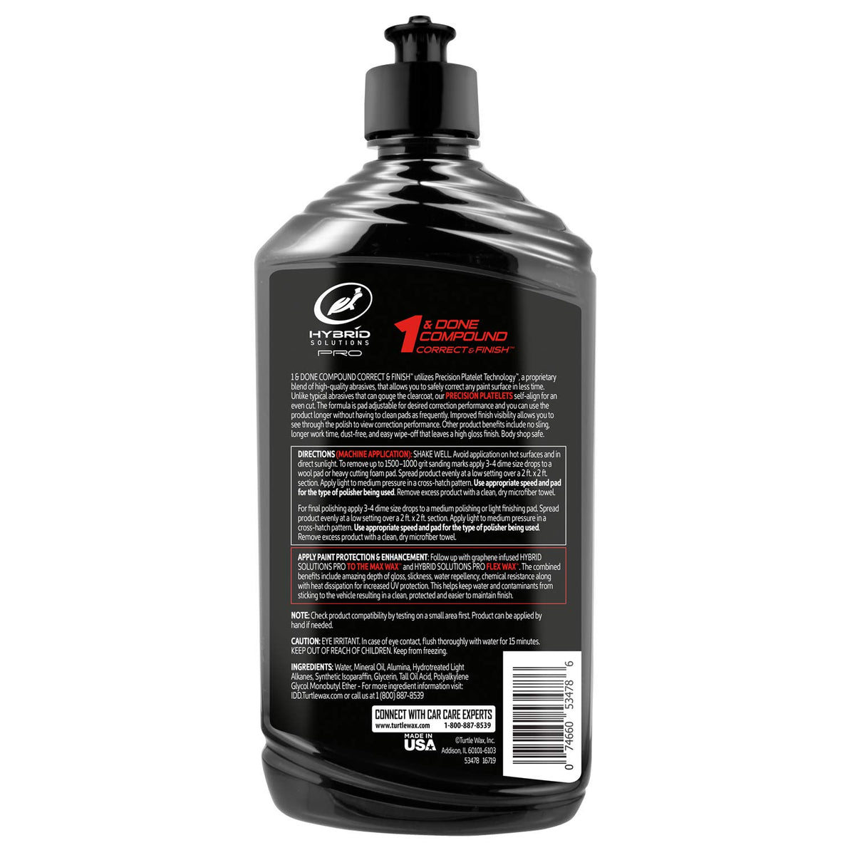 Turtle Wax texture close-up of compound showing creamy abrasive consistency