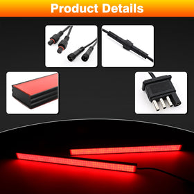 Turvysen adhesive backing and clips displayed for easy dual-mounting benefit