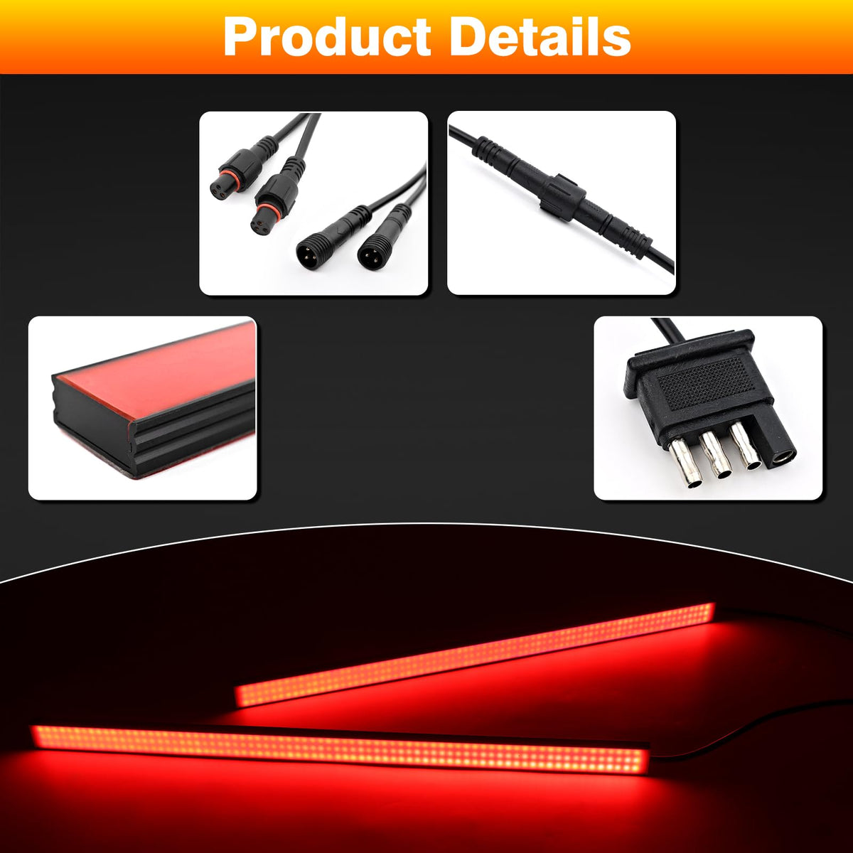 Turvysen adhesive backing and clips displayed for two mounting options and stability