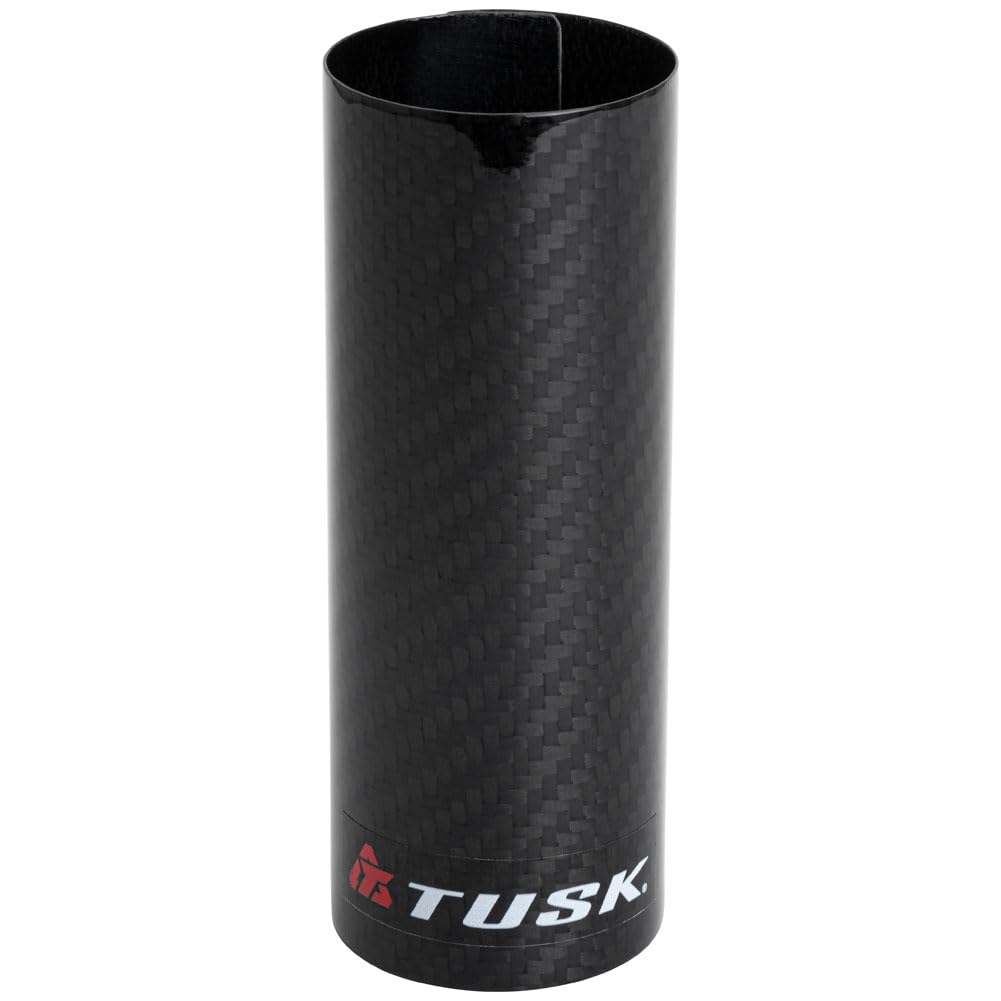 TUSK carbon wrap front view showing clean fit and styling benefit