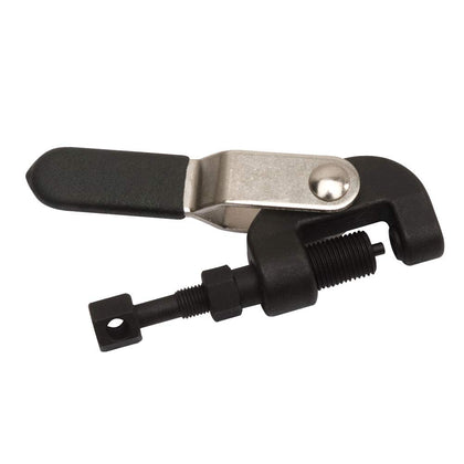 TUSK chain breaker front view showing compact tool and simple setup benefit portability