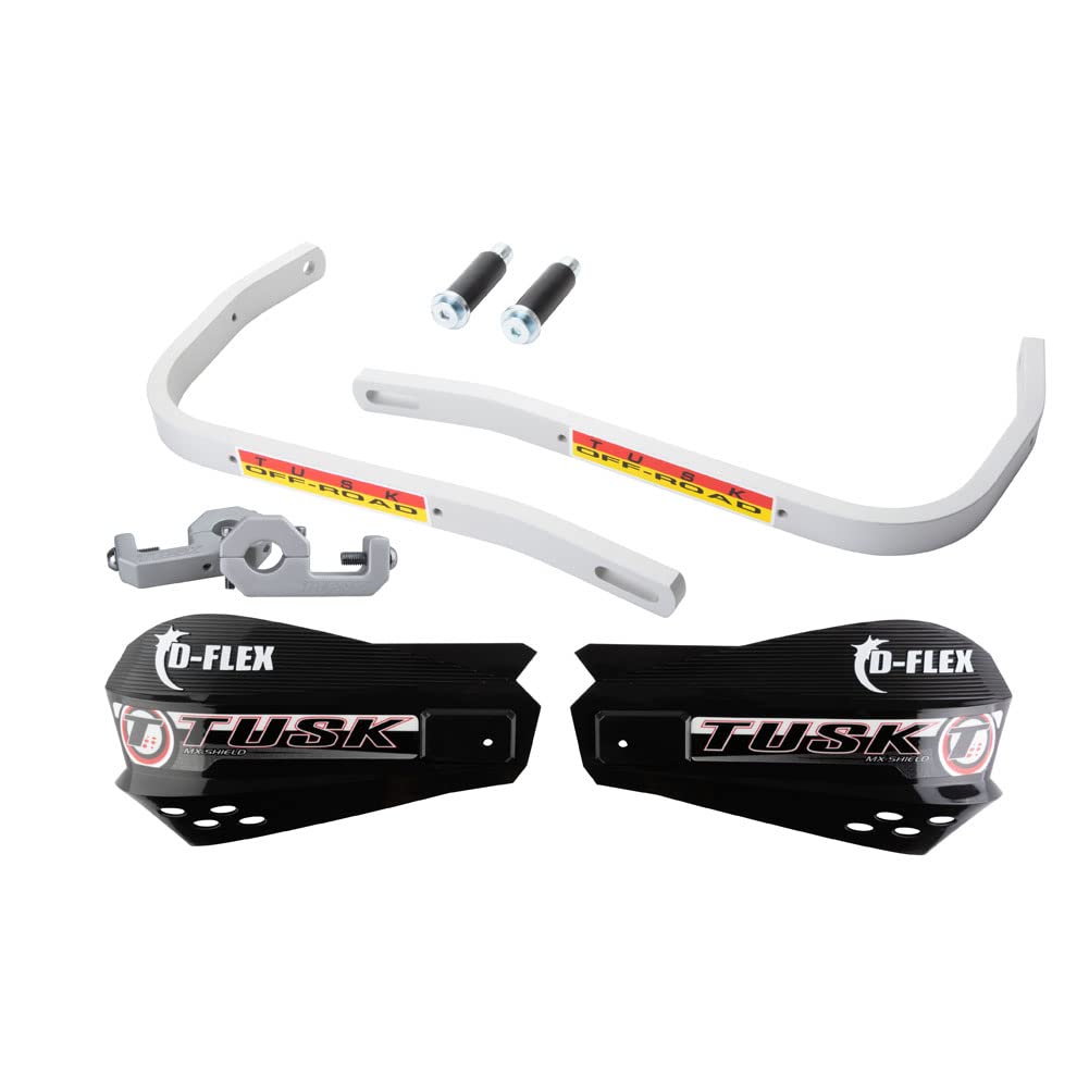TUSK D‑Flex front view showing shield and aluminum guard protecting levers