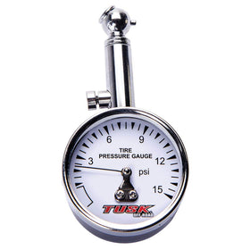 TUSK dial gauge front face showing clear low-PSI markings for accurate reads
