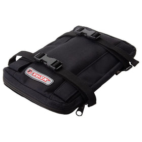TUSK fender pack front view showing compact storage and quick access