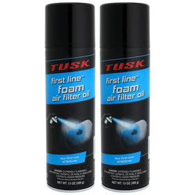 Tusk front packaging two-pack showing full product and labeling for convenience