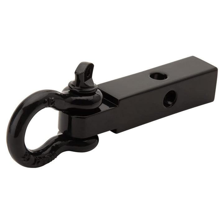 TUSK frontal view of 1-1/4 inch receiver showing compact profile and secure fit