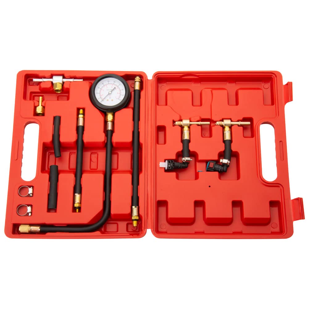 TUSK clear pressure gauge close-up for easy readings and accurate checks