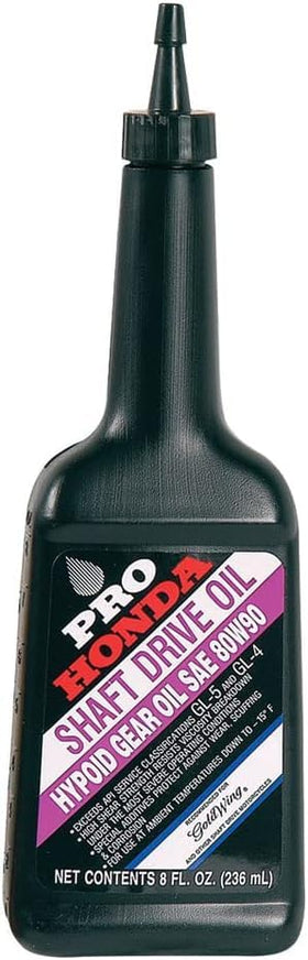 TUSK gear oil bottle closeup showing label and correct viscosity