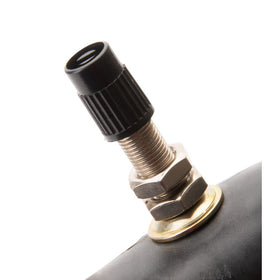 TUSK inner tube mounted on an off-road wheel demonstrating reliable protection