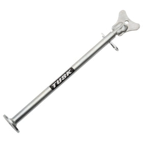 TUSK MotoCrutch front view showing stable support and easy positioning benefit