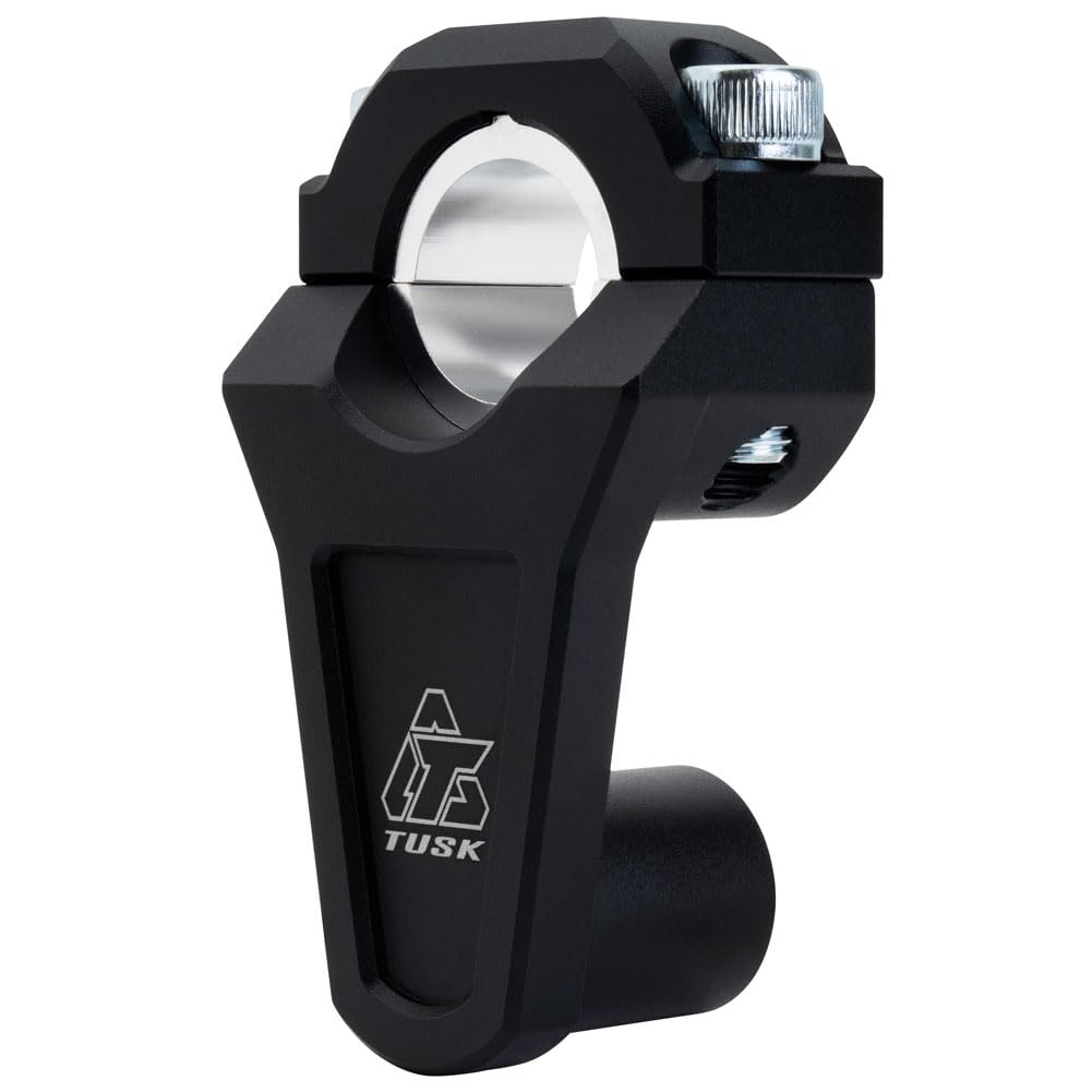 TUSK risers paired with big bar and handguard showing compatible upgrade