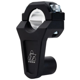 TUSK risers paired with big bar and handguard showing compatible upgrade