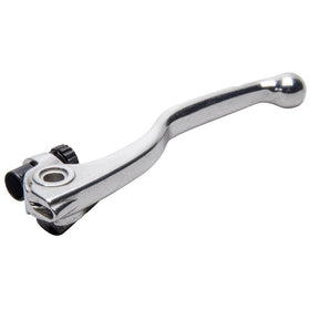 TUSK polished clutch lever front view showing clean fit and improved control