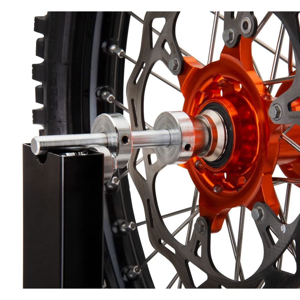 TUSK adjustable rails set for different wheel widths offering versatility