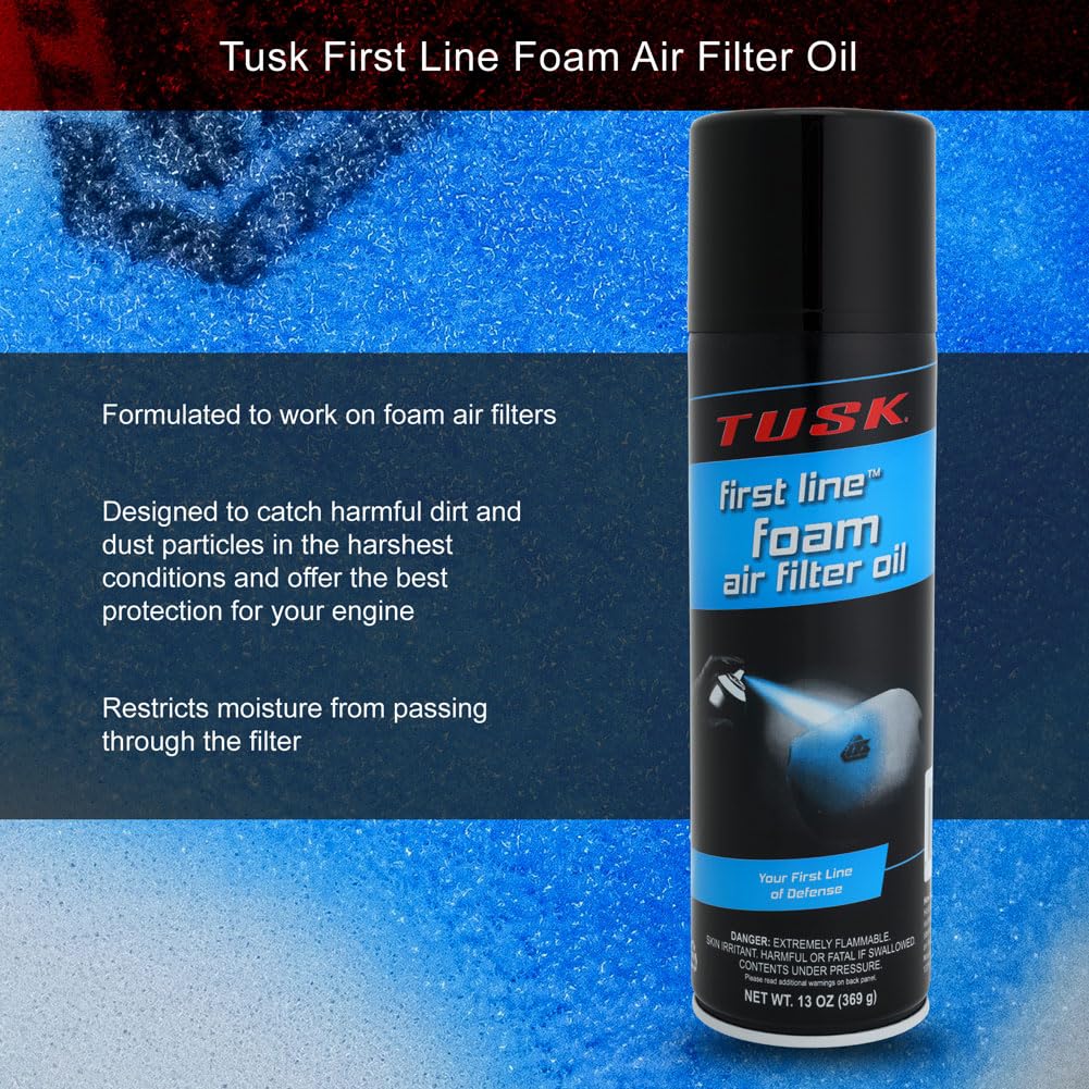 Tusk spray nozzle close-up demonstrating even spray for consistent coverage