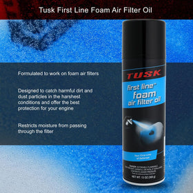 Tusk spray nozzle close-up demonstrating even spray for consistent coverage