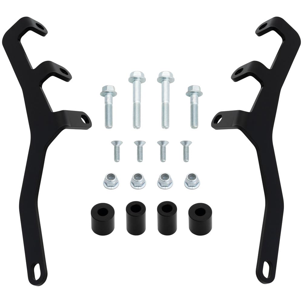 TUSK rack mounted on KTM 390 Adventure demonstrating secure OEM fit benefit