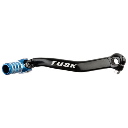 TUSK folding shift lever front view shows 1-inch longer reach benefit