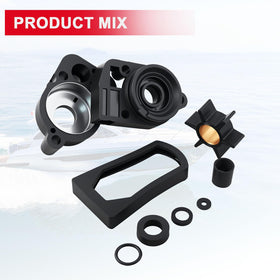 Tutor Auto installed on outboard lower unit demonstrating direct‑fit replacement benefit