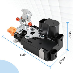 Tutor Auto actuator in a truck door lifestyle shot showing real-world compatibility benefit