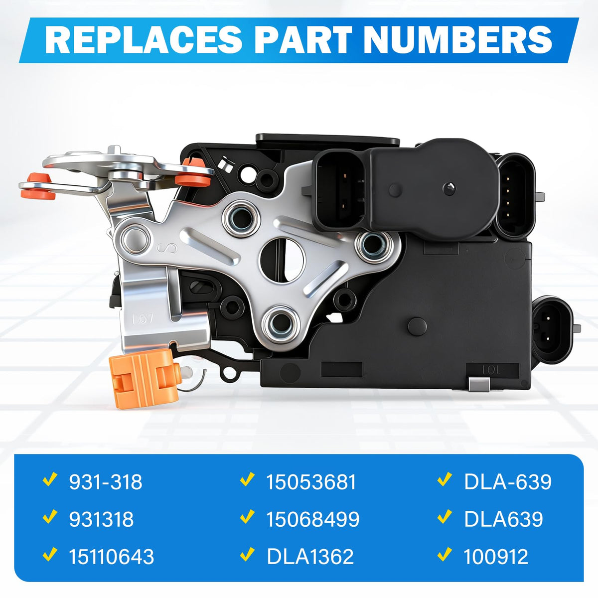 Tutor Auto actuator mounting points closeup illustrating secure OE-style attachment