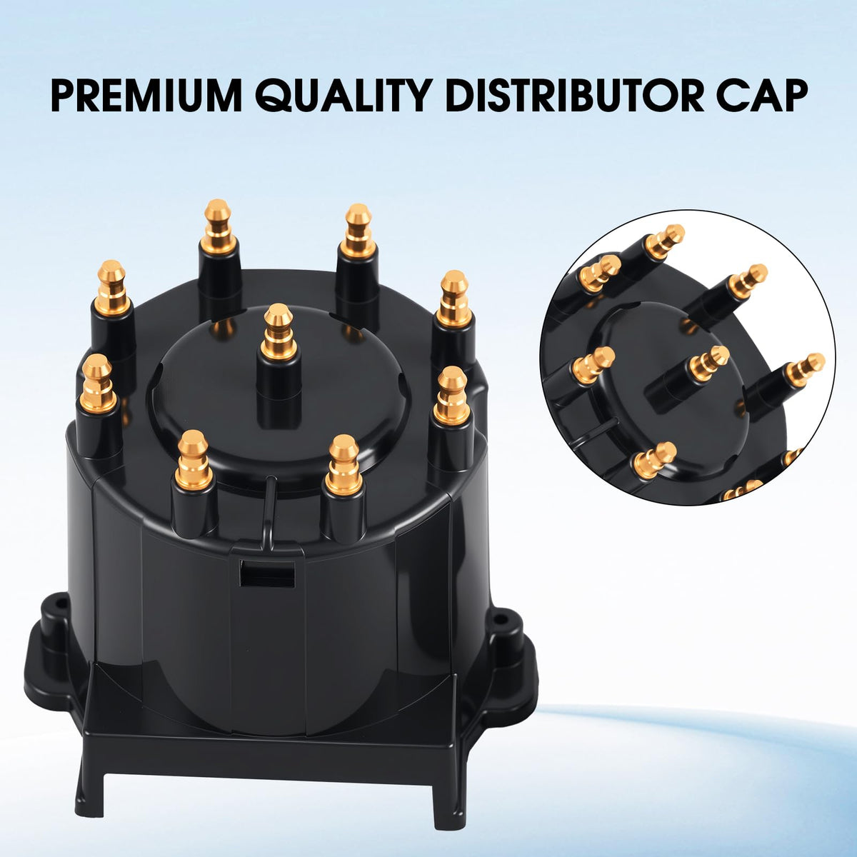 Tutor Auto brass contacts detail highlighting conductivity and longevity