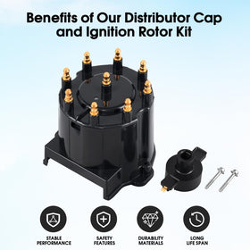 Tutor Auto distributor cap on dashboard for size and scale reference