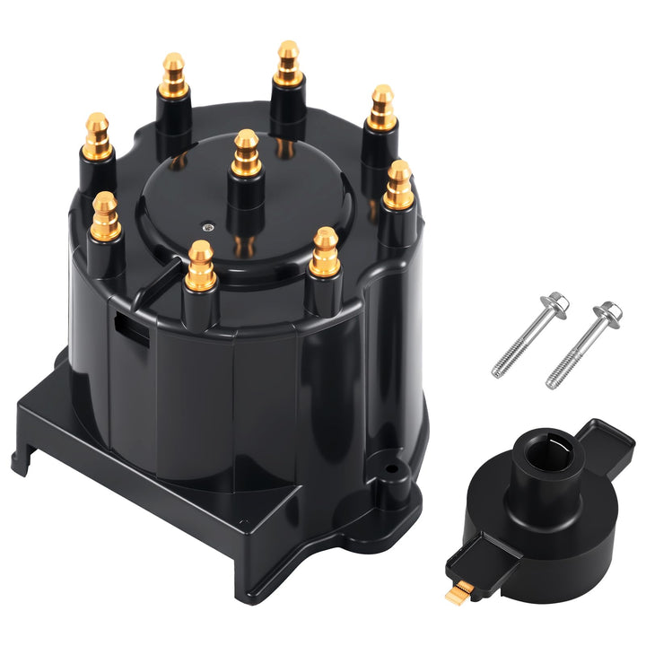 Tutor Auto distributor cap front view showing terminals and reliable fit