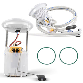 Tutor Auto front assembly showing complete fuel pump module for easy replacement