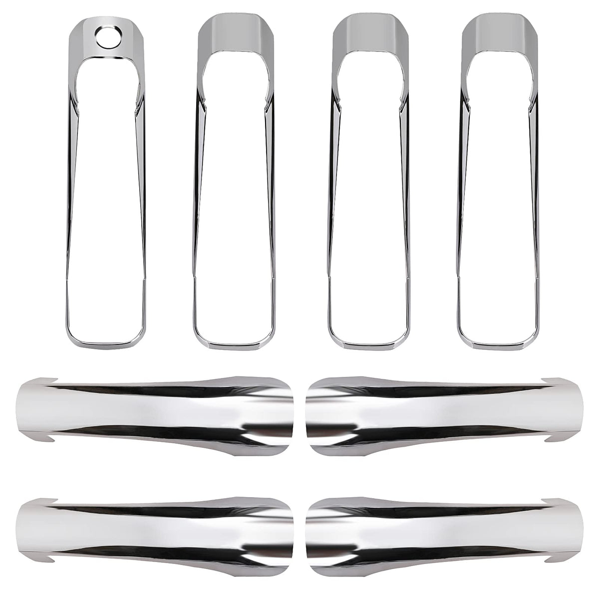 Tutor Auto front packaging view showing chrome handles and included tape, highlights easy upgrade