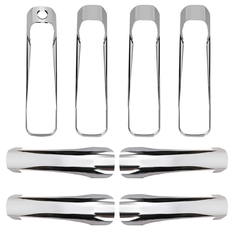 Tutor Auto front packaging view showing chrome handles and included tape, highlights easy upgrade