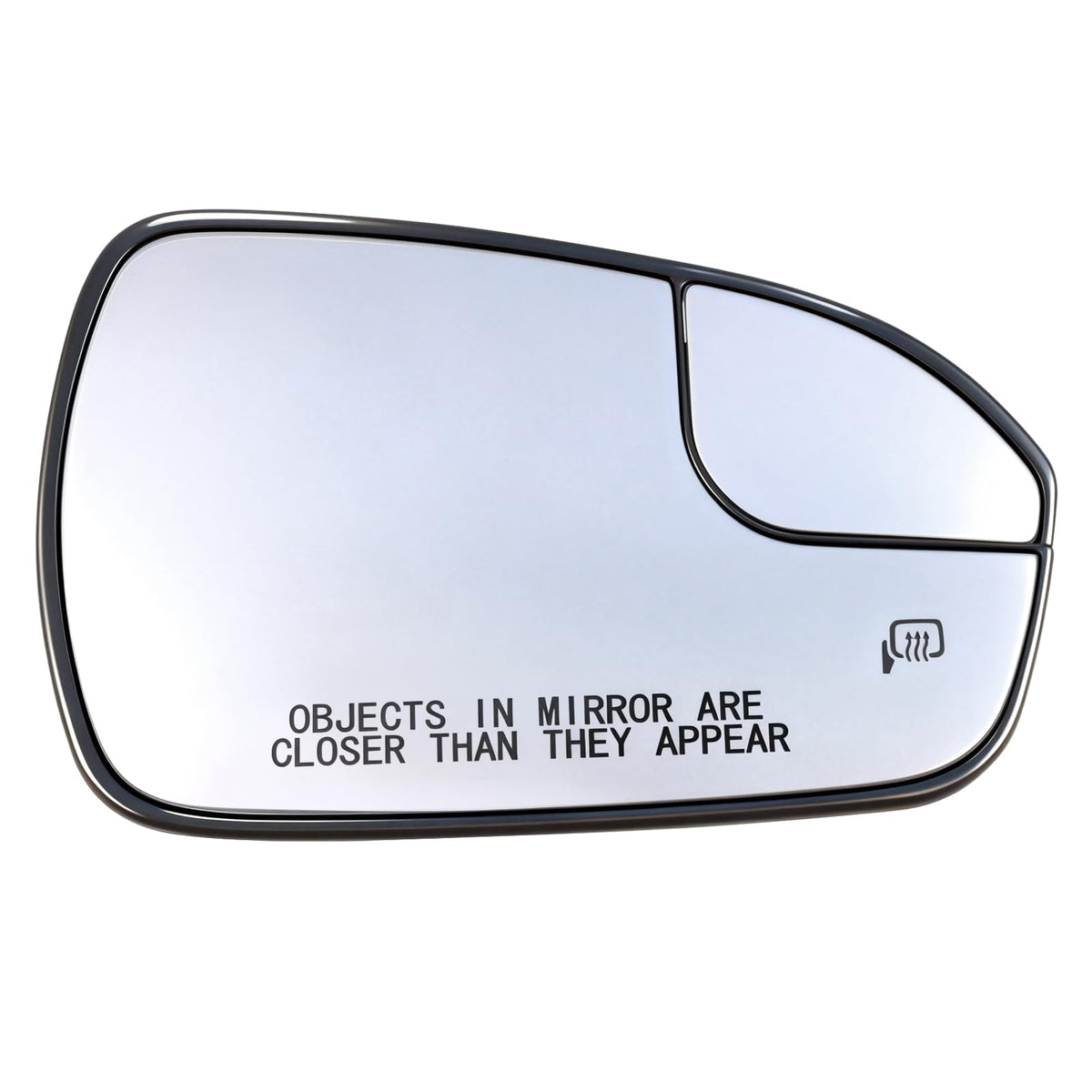 Tutor Auto front view of passenger mirror showing clean OEM look and fit