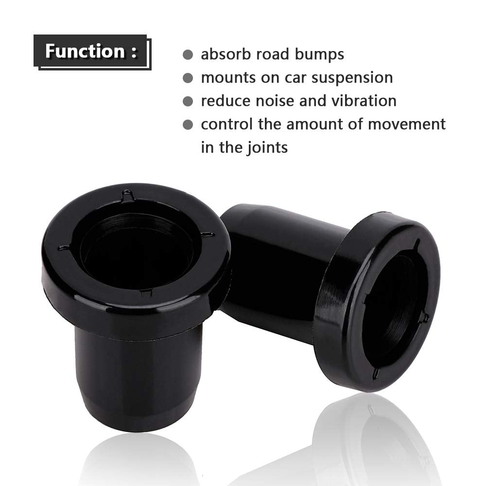 Tutor Auto bushings installed on a Polaris control arm illustrating restored tight pivots benefit