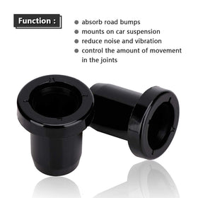 Tutor Auto bushings installed on a Polaris control arm illustrating restored tight pivots benefit