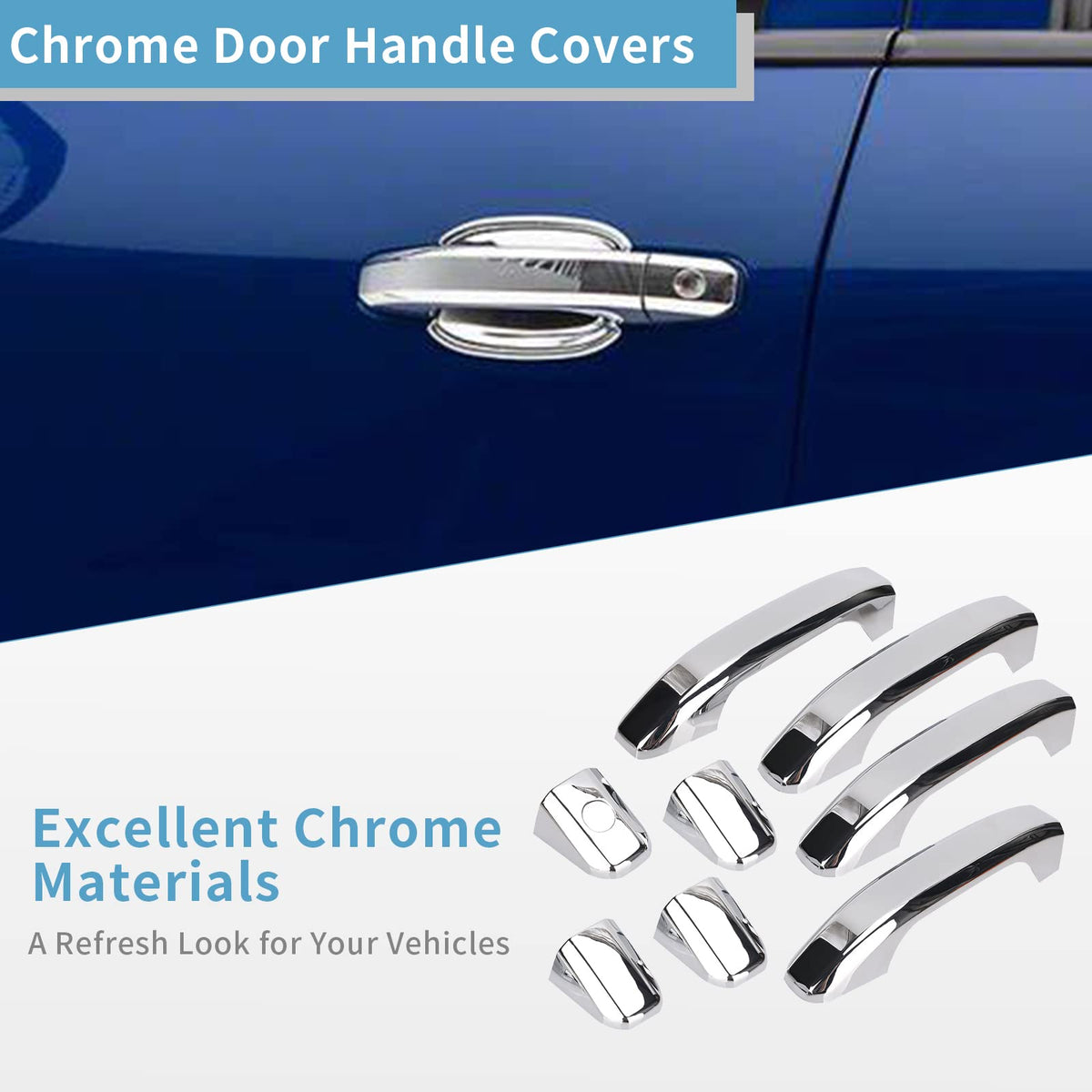 Tutor Auto kit installed on Silverado side view, upgrades exterior curb appeal