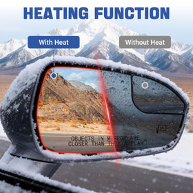 Tutor Auto installed passenger mirror on Ford Fusion improving visibility