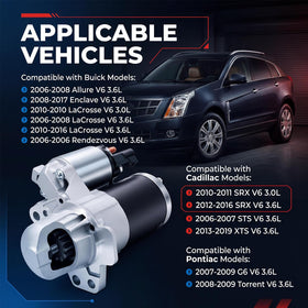 Tutor Auto starter side profile highlighting corrosion-resistant finish benefit