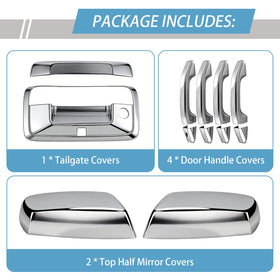 Tutor Auto tailgate handle cover with camera hole, protects and aligns camera
