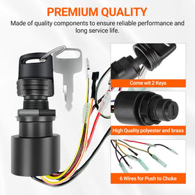 Tutor Auto color-coded six-wire harness ready for fast, error-free wiring