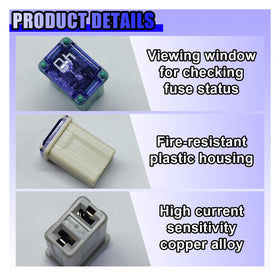Tuxihapp fuse next to a ruler showing compact dimensions for easy storage and portability