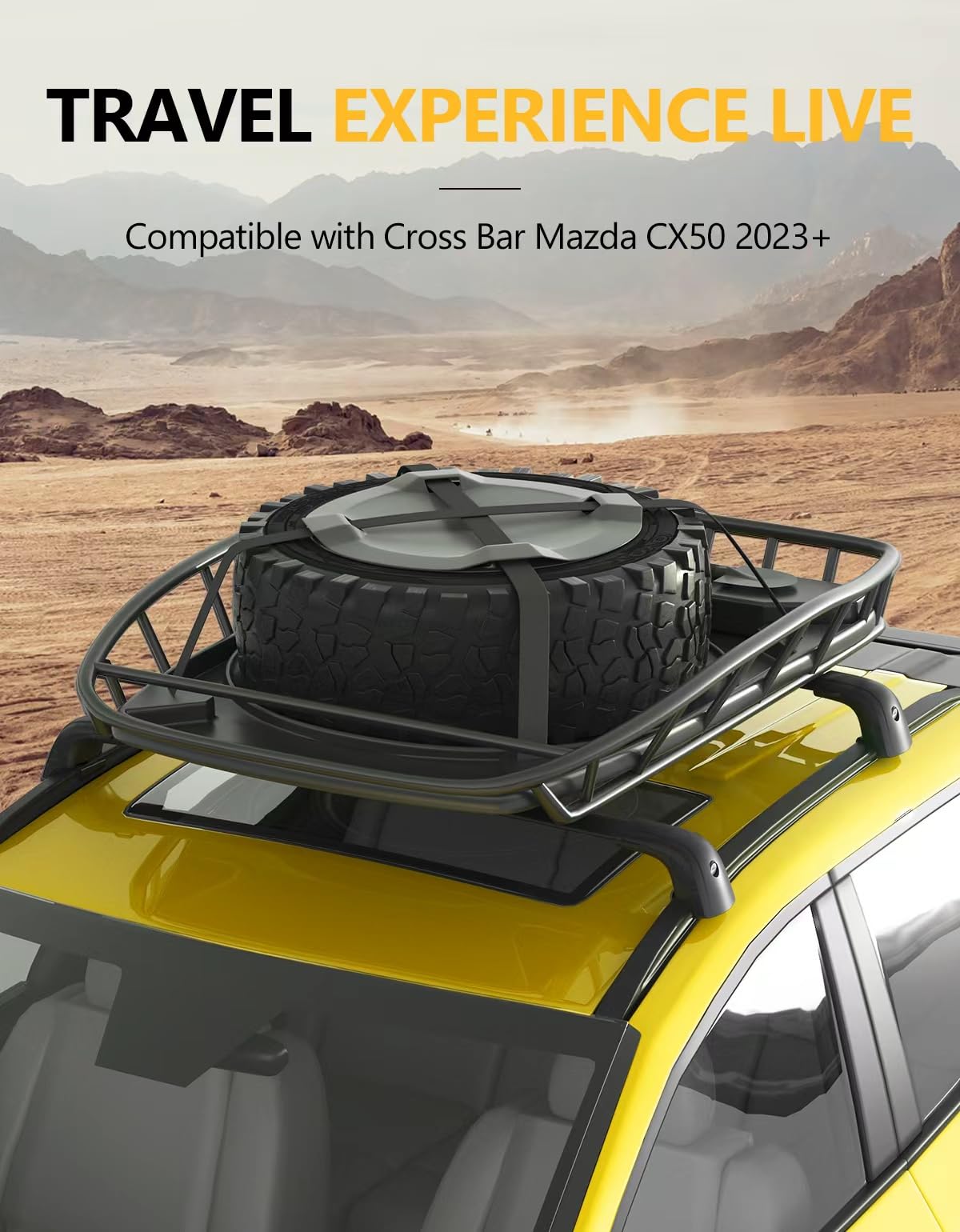 Tuyoung roof loaded with luggage shows practical cargo-carrying capability