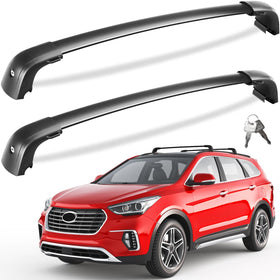 Tuyoung front profile on Santa Fe showing clean fit and improved cargo capacity