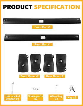 Tuyoung packaging with keys and hardware for easy installation and setup