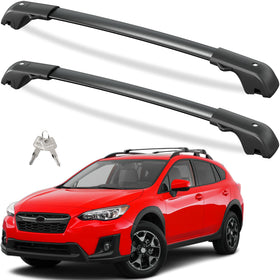 Tuyoung front view of cross bars installed showing fit and stability