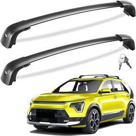 Tuyoung front view mounted on Kia NIRO showing secure fit and improved cargo capacity