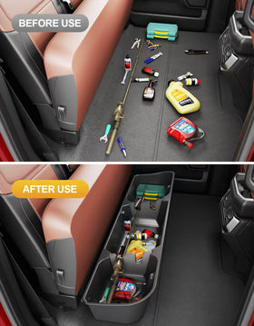 Tuyoung open compartments with dividers highlighting organized customizable storage
