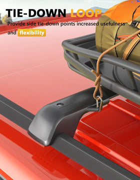 Tuyoung side profile of bars illustrating low-profile noise reduction